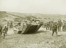 The first ever tanks used in combat were unleashed onto the battlefield during the Battle of Flers-Courcelette on 15 September 1916.