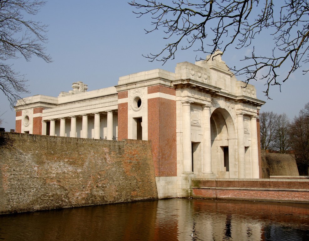 Menin Gate Memorial to the Missing in Belgium