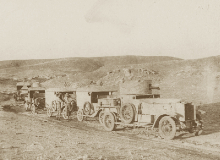 Diary and other documents relating to J E Beckett and his service with the Army Service Corps (ASC) attached to the 14th Light Armoured Motor Battery in Mesopotamia, 1915 - 1919.