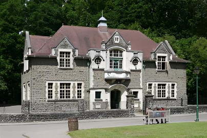 The Oakdale Miner's Institute now at St. Fagen's Museum