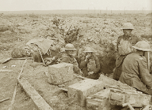 Battle of Menin Ridge Road, East of Fresenberg Ridge.