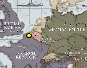 Map of the 2nd Battle of Ypres